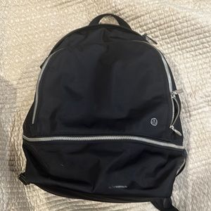 Lululemon City Adventurer black laptop backpack